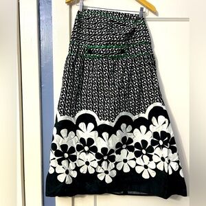 Torrid black and white strapless dress. Size 2x (18).